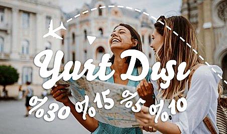 Yurtdışı Turlarında İndirimler
