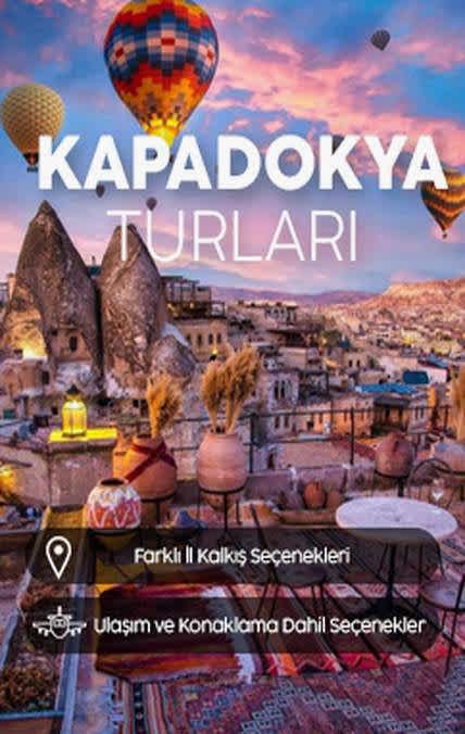 Balonlar eşliğinde Kapadokya vadileri turlari
